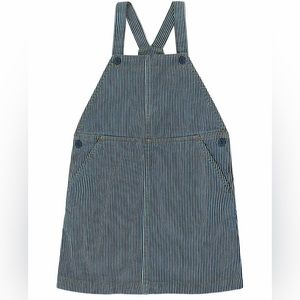 Short Dress with Stripes - Denim - 100% Cotton - Beautiful and Comfortable